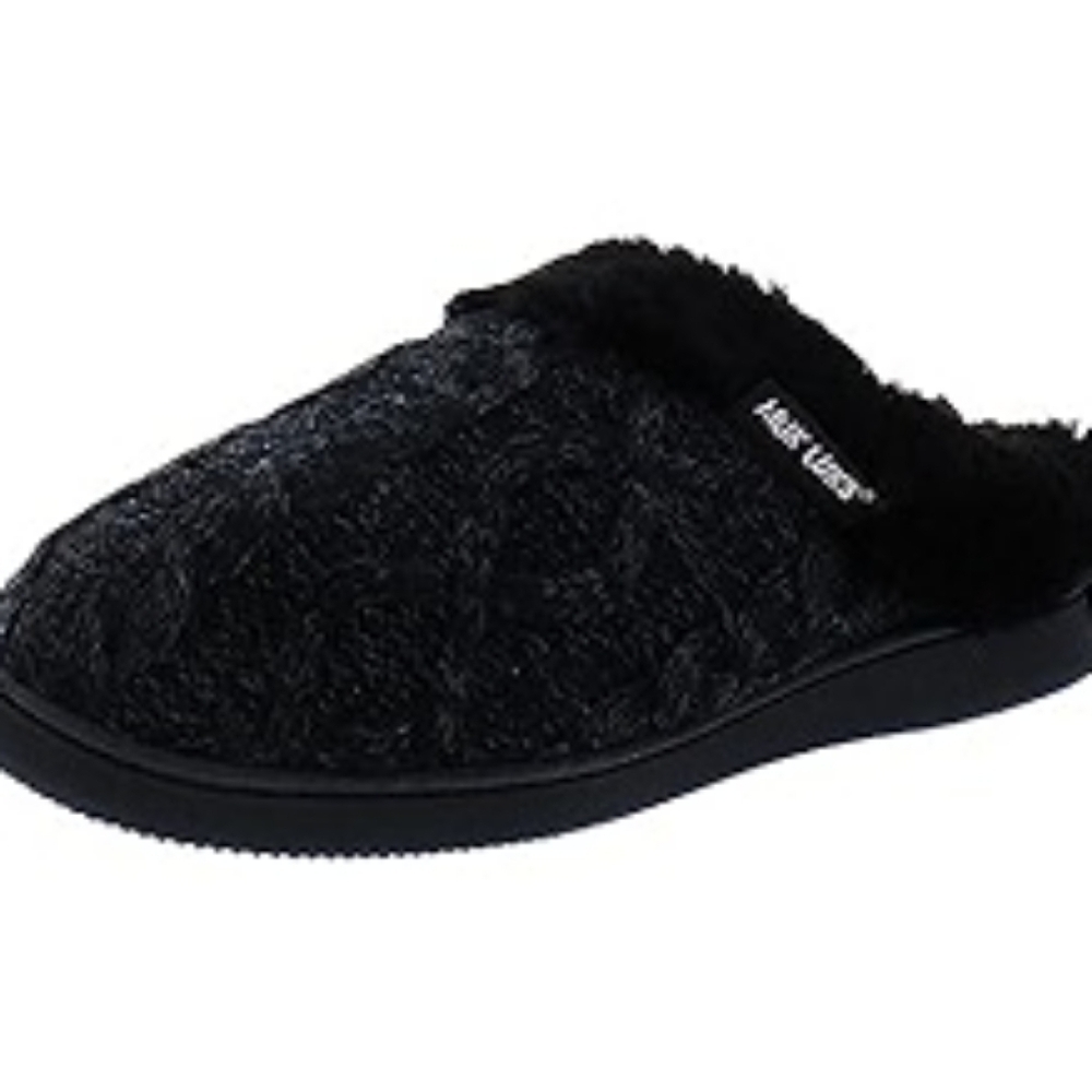 Muk Luks Knit Slippers, Size Large 9-10